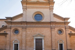 Frontale Basilica Abbaziale Rinascimento modenese