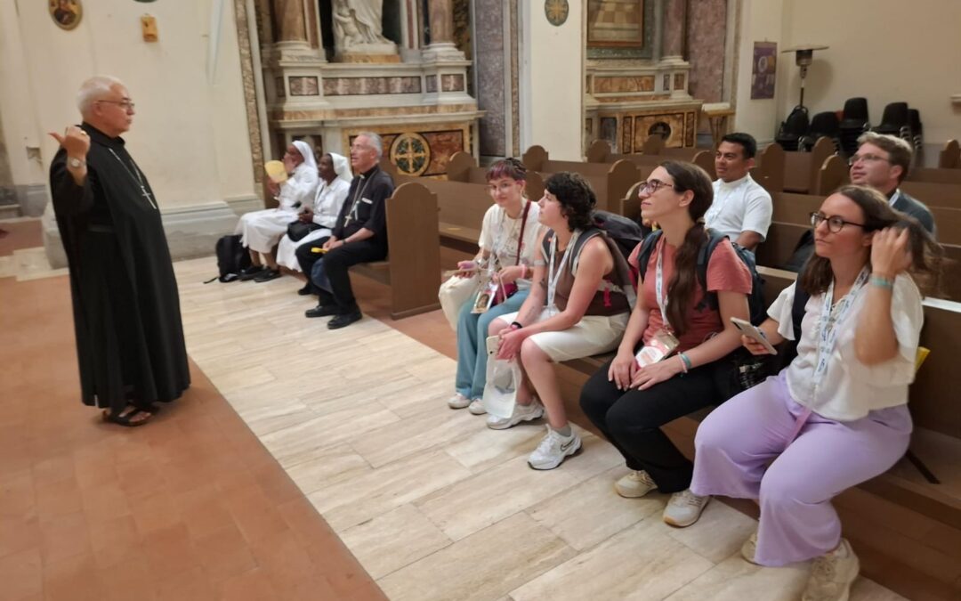 Sant’Ambrogio incontra i partecipanti al Giubileo dei Giovani